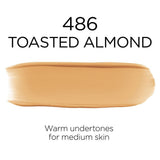 L'ORÉAL PARIS Infallible 32 Hour Fresh Wear Lightweight Foundation, 486 Toasted Almond, 1 oz.-071249408131-LR-333989-2-LR eShop