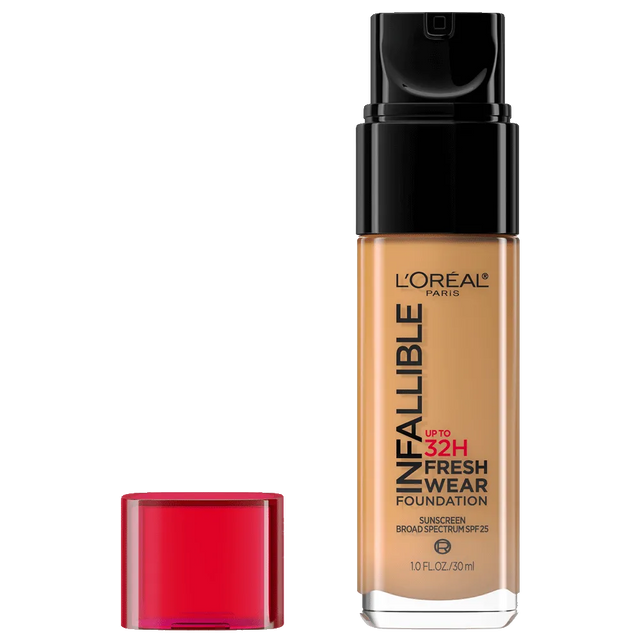L'ORÉAL PARIS Infallible 32 Hour Fresh Wear Lightweight Foundation, 488 Caramel, 1 oz.-071249408155-LR-333983-1-LR eShop