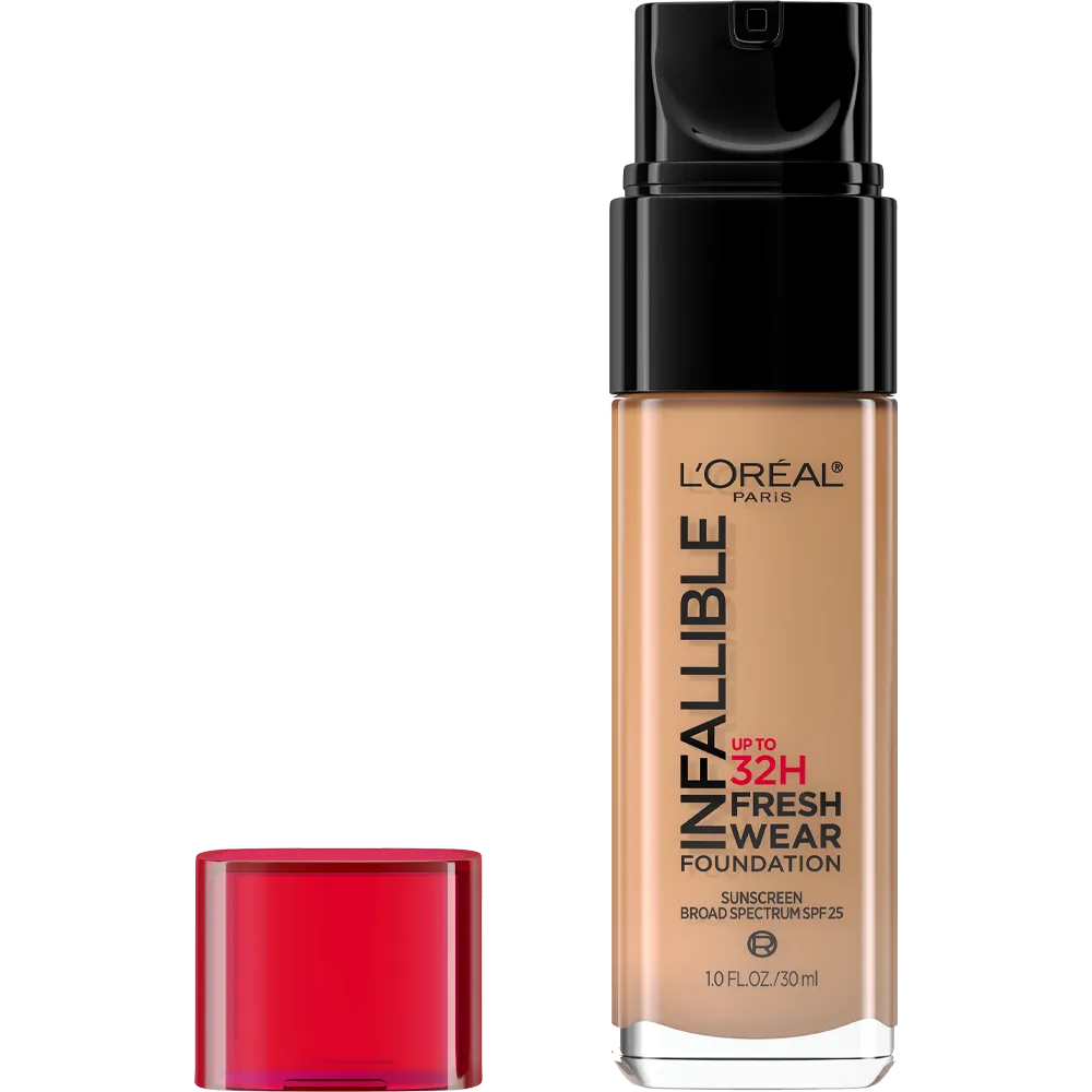 L'ORÉAL PARIS Infallible 32 Hour Fresh Wear Lightweight Foundation, 490 Golden Amber, 1 oz.-071249382295-LR-327215-1-LR eShop