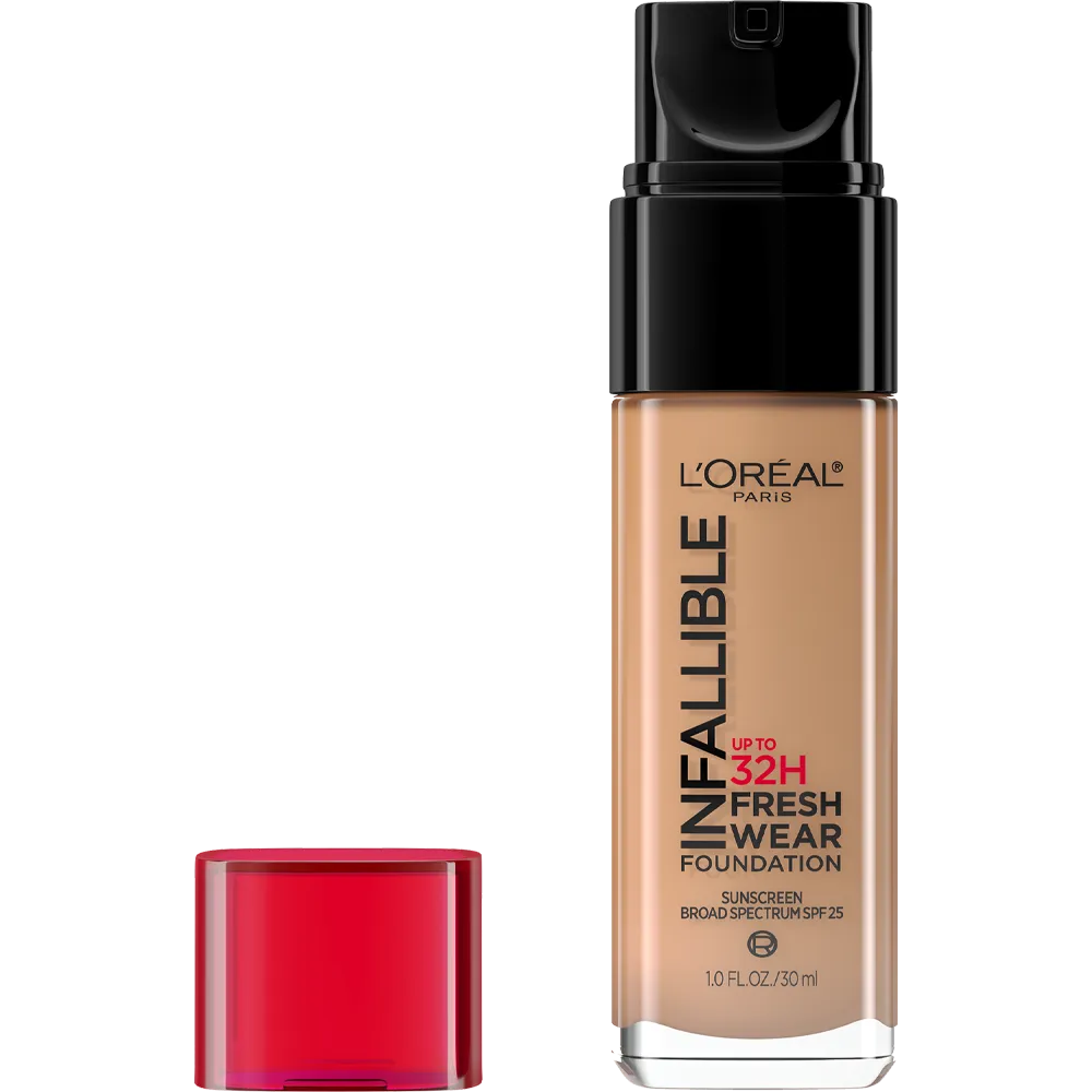 L'ORÉAL PARIS Infallible 32 Hour Fresh Wear Lightweight Foundation, 495 Amber, 1 oz.-071249382301-LR-327209-1-LR eShop