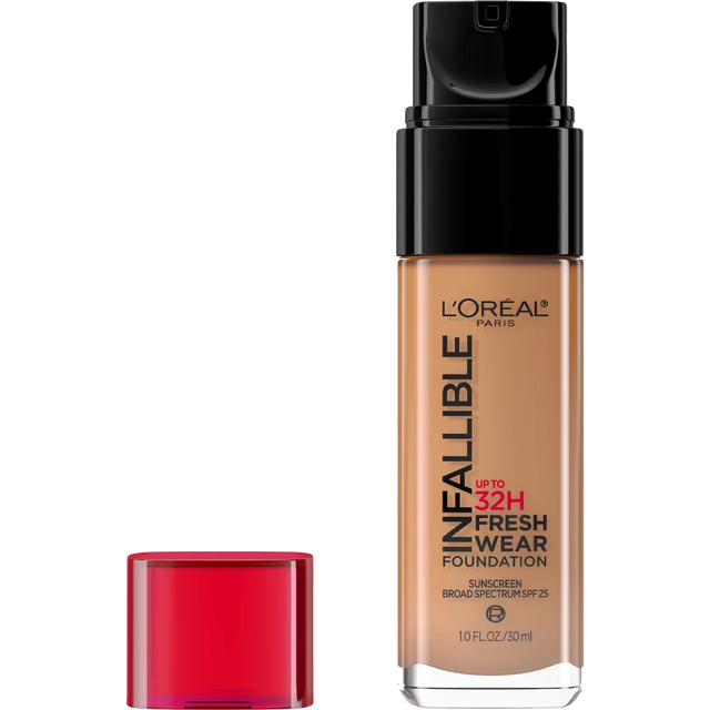 L'ORÉAL PARIS Infallible 32 Hour Fresh Wear Lightweight Foundation, 505 Toffee, 1 oz.-071249382325-LR-327236-1-LR eShop