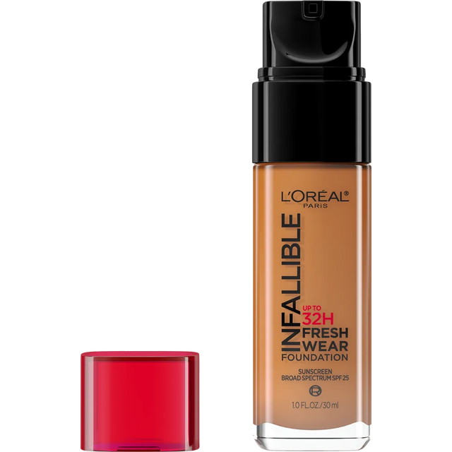 L'ORÉAL PARIS Infallible 32 Hour Fresh Wear Lightweight Foundation, 510 Hazelnut, 1 oz.-071249382332-LR-327218-1-LR eShop