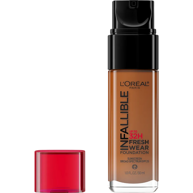 L'ORÉAL PARIS Infallible 32 Hour Fresh Wear Lightweight Foundation, 515 Copper, 1 oz.-071249382349-LR-327210-1-LR eShop