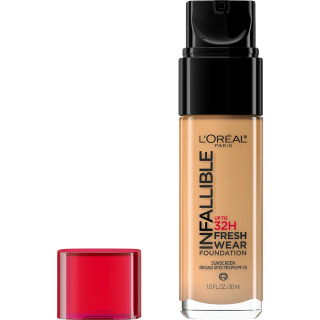 L'ORÉAL PARIS Infallible 32 Hour Fresh Wear Lightweight Foundation, 520 Sienna, 1 oz.-071249384664-LR-327234-1-LR eShop