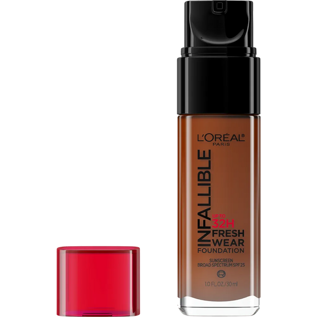 L'ORÉAL PARIS Infallible 32 Hour Fresh Wear Lightweight Foundation, 530 Deep Amber, 1 oz.-071249384688-LR-327211-1-LR eShop