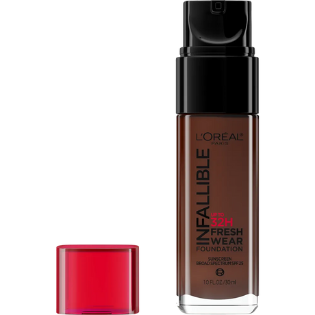 L'ORÉAL PARIS Infallible 32 Hour Fresh Wear Lightweight Foundation, 535 Espresso, 1 fl oz-071249384695-LR-327214-1-LR eShop