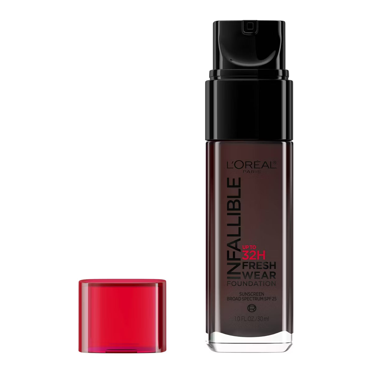 L'ORÉAL PARIS Infallible 32 Hour Fresh Wear Lightweight Foundation, 545 Ebony, 1 oz.-071249384718-LR-327213-1-LR eShop
