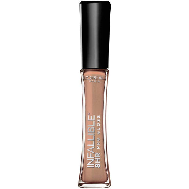 L'ORÉAL PARIS Infallible 8 Hour Pro Lip Gloss, Hydrating Finish, 405 Coral Sands, 0.21 fl. oz.-071249135433-LR-184546-1-LR eShop