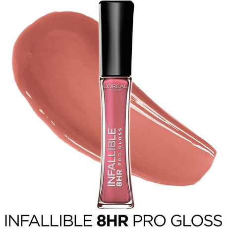 L'ORÉAL PARIS Infallible 8 Hour Pro Lip Gloss, Hydrating Finish, 415 Sunset, 0.21 fl. oz.-071249135297-LR-184547-2-LR eShop