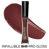 L'ORÉAL PARIS Infallible 8 Hour Pro Lip Gloss, Hydrating Finish, 835 Truffle, 0.21 fl. oz.-071249135358-LR-184553-2-LR eShop