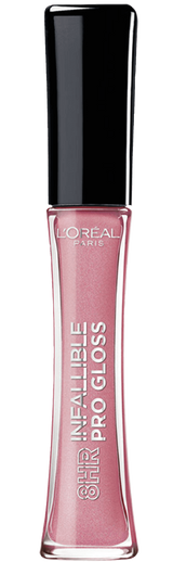 L'ORÉAL PARIS Infallible 8 Hour Pro Lip Gloss, Hydrating Finish, 880 Pink Opal, 0.21 fl. oz.-071249628959-LR-338291-1-LR eShop