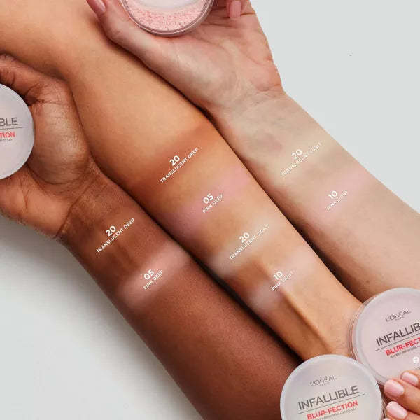 L'ORÉAL PARIS Infallible Blur-fection Longwear Loose Setting Powder - 005 Brightening Deep Pink-071249686676-LR-358033-8-LR eShop