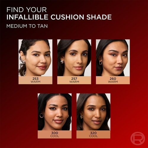 L'Oréal Paris Infallible Fresh Wear Cushion Foundation - 253 Warm-071249710456-LR-363580-4-LR eShop