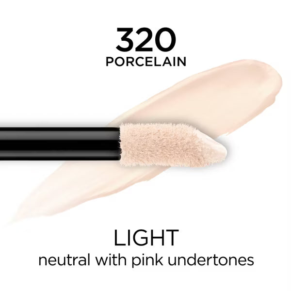 L'ORÉAL PARIS Infallible Full Wear Concealer Waterproof, Full Coverage, 320 Porcelain, 0.33 fl. oz.-071249382394-LR-327199-2-LR eShop