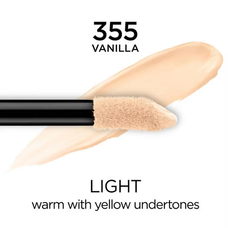 L'ORÉAL PARIS Infallible Full Wear Concealer Waterproof, Full Coverage, 355 Vanilla, 0.33 fl. oz.-071249382455-LR-327202-2-LR eShop