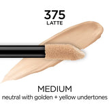 L'ORÉAL PARIS Infallible Full Wear Concealer Waterproof, Full Coverage, 375 Latte, 0.33 fl. oz.-071249382493-LR-327195-2-LR eShop