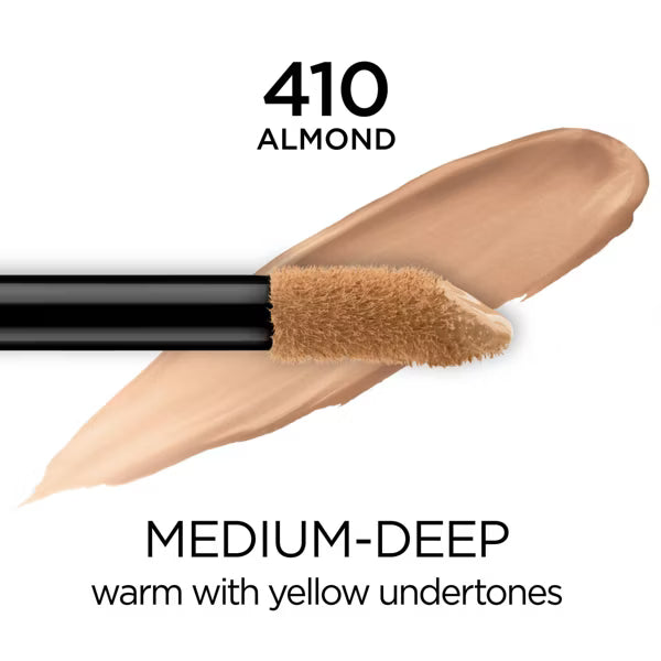 L'ORÉAL PARIS Infallible Full Wear Concealer Waterproof, Full Coverage, 410 Almond, 0.33 fl. oz.-071249382561-LR-327179-2-LR eShop