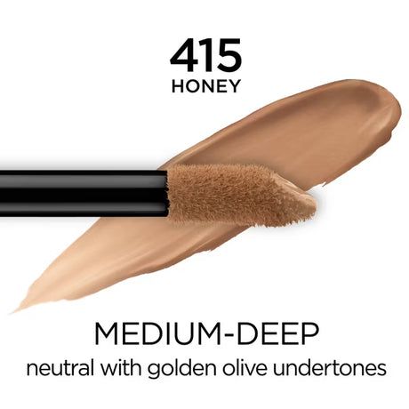 L'ORÉAL PARIS Infallible Full Wear Concealer Waterproof, Full Coverage, 415 Honey, 0.33 fl. oz.-071249384725-LR-327193-2-LR eShop