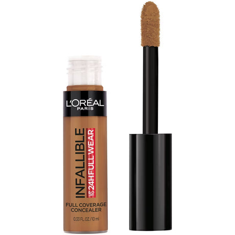 L'ORÉAL PARIS Infallible Full Wear Concealer Waterproof, Full Coverage, 420 Cocoa, 0.33 fl. oz.-071249384732-LR-327188-1-LR eShop