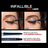 L'ORÉAL PARIS Infallible Grip Mechanical Gel Makeup Eyeliner, 230 Blue Jersey, 0.01 oz-071249663653-LR-347233-7-LR eShop