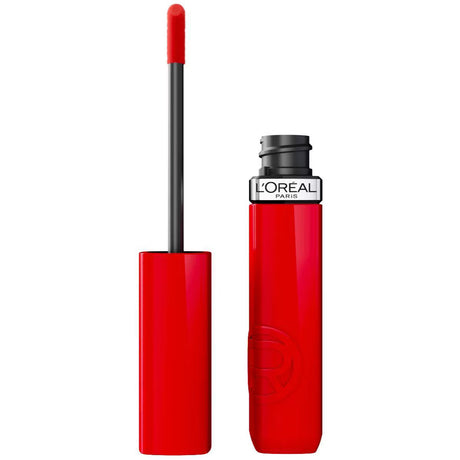 L'ORÉAL PARIS Infallible Lacque Resistance Liquid Lipstick, 410 Red Poppy, 0.13 fl oz-071249695494-LR-358146-1-LR eShop