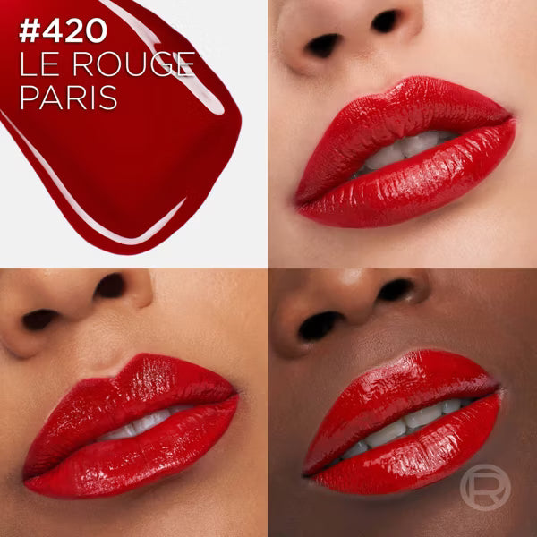 L'ORÉAL PARIS Infallible Lacque Resistance Liquid Lipstick, 420 Rouge Paris, 0.13 fl oz-071249695500-LR-358147-3-LR eShop