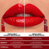 L'ORÉAL PARIS Infallible Lacque Resistance Liquid Lipstick, 510 Cafe Parisien, 0.13 fl oz-071249695517-LR-358148-11-LR eShop