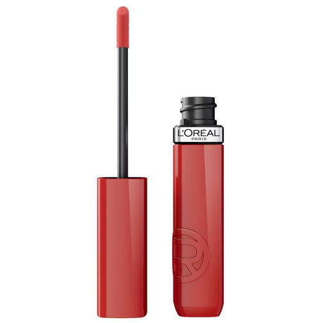 L'ORÉAL PARIS Infallible Lacque Resistance Liquid Lipstick, 635 Worth It Medium, 0.13 fl oz-071249695449-LR-358141-1-LR eShop