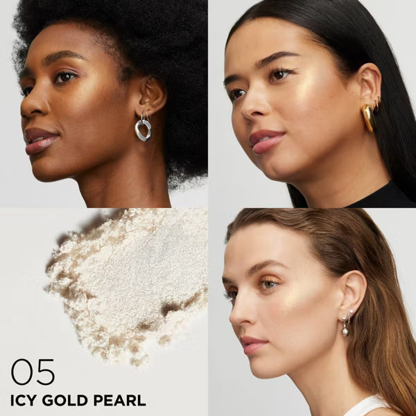 L'ORÉAL PARIS Infallible Longwear Up to 24HR Powder Highlighter, 005 Icy Gold, 0.31oz-071249684733-LR-354578-4-LR eShop