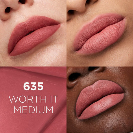 L'ORÉAL PARIS Infallible Matte Resistance Liquid Lipstick, 635 Worth It Medium, 0.16 fl oz-071249686874-LR-354584-2-LR eShop