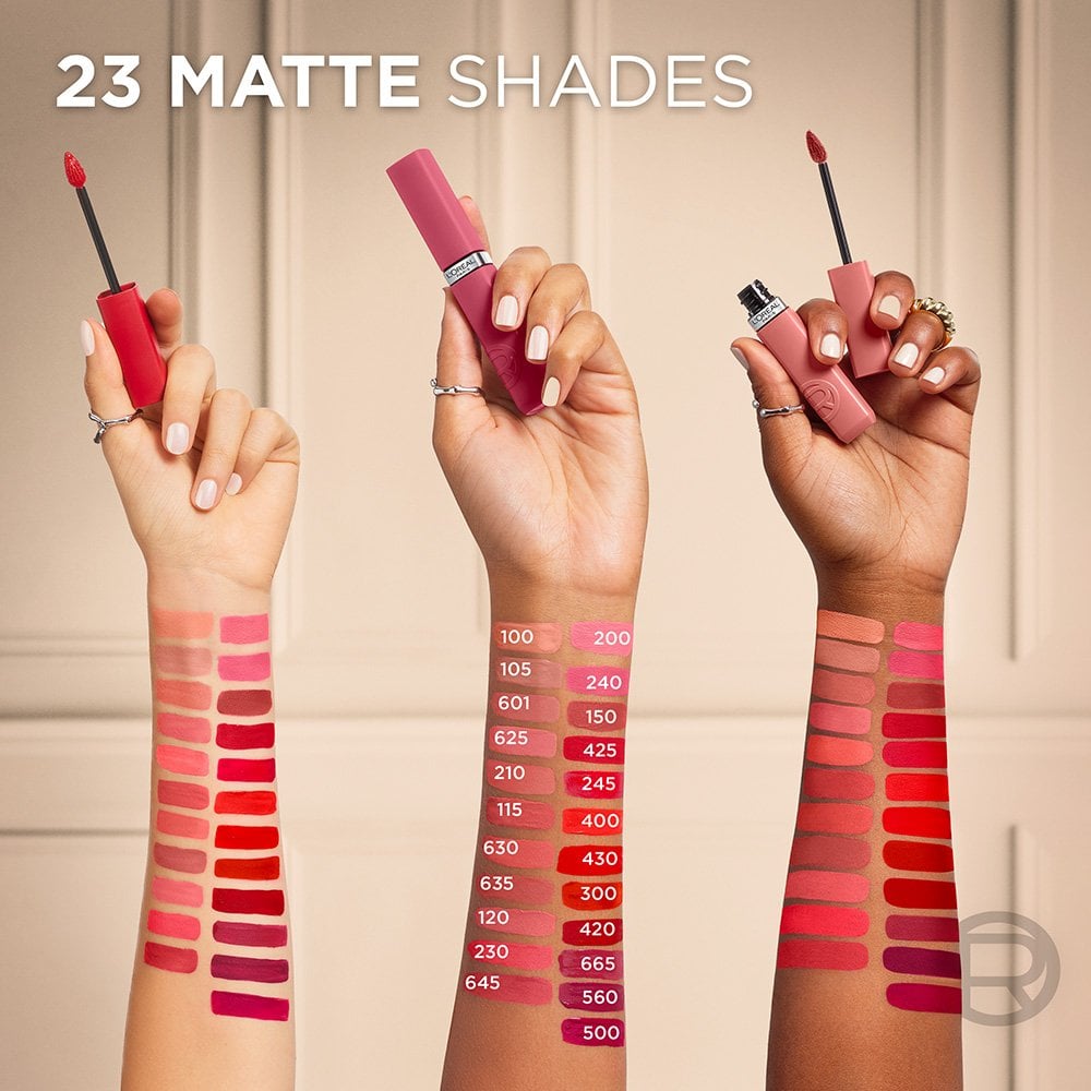 田栩寧 L’ORÉAL PARIS 花火限定メイクアップセット 逆愛 L'ORÉAL PARIS Infallible Matte Resistance Liquid Lipstick, 625