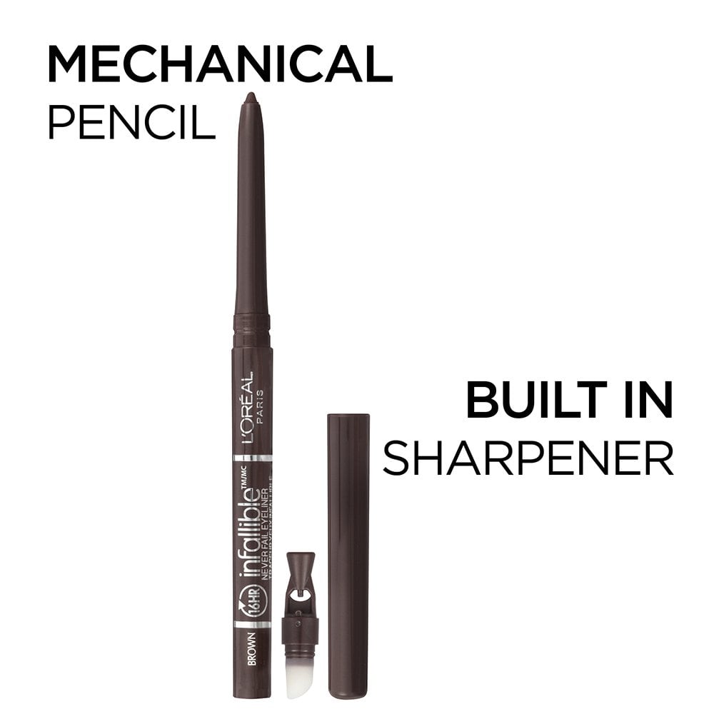 L'ORÉAL PARIS Infallible Never Fail Pencil Eyeliner with Built in Sharpener, 541 Navy, 0.008 oz.-071249206034-LR-221798-7-LR eShop