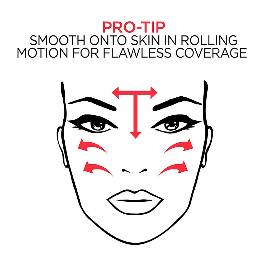 L'ORÉAL PARIS Infallible Pro-Matte Blendable Foundation, Oil Free, 107.5 Ivory Beige, 1 fl. oz.-071249361627-LR-331892-6-LR eShop