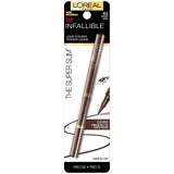 L'ORÉAL PARIS Infallible Super Slim Long-Lasting Liquid Eyeliner, 401 Brown, 0.034 fl. oz.-071249350126-LR-315137-1-LR eShop