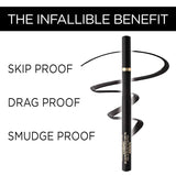 L'ORÉAL PARIS Infallible Super Slim Long-Lasting Liquid Eyeliner, 401 Brown, 0.034 fl. oz.-071249350126-LR-315137-5-LR eShop