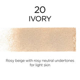 L'ORÉAL PARIS Infallible Up to 24H Fresh Wear Foundation in a Powder, matte finish, 020 Ivory, 0.31 oz-071249627754-LR-342408-2-LR eShop