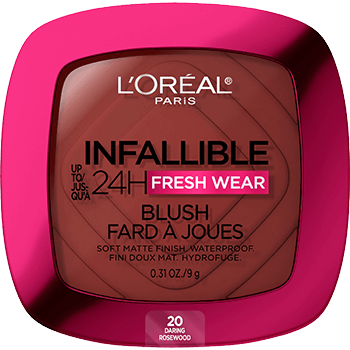 L'ORÉAL PARIS Infallible Up to 24H Fresh Wear Soft Matte Blush, 020 Daring Rosewood, 0.31 oz-071249674697-LR-349413-1-LR eShop