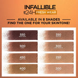 L'ORÉAL PARIS Infallible Up to 24H Fresh Wear Soft Matte Bronzer, 200 Fair, 0.31 oz-071249664155-LR-345571-4-LR eShop