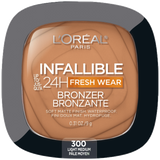 L'ORÉAL PARIS Infallible Up to 24H Fresh Wear Soft Matte Bronzer, 300 Light medium, 0.31 oz-071249664179-LR-345569-1-LR eShop