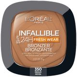 L'ORÉAL PARIS Infallible Up to 24H Fresh Wear Soft Matte Bronzer, 350 Medium, 0.31 oz-071249664186-LR-345567-1-LR eShop