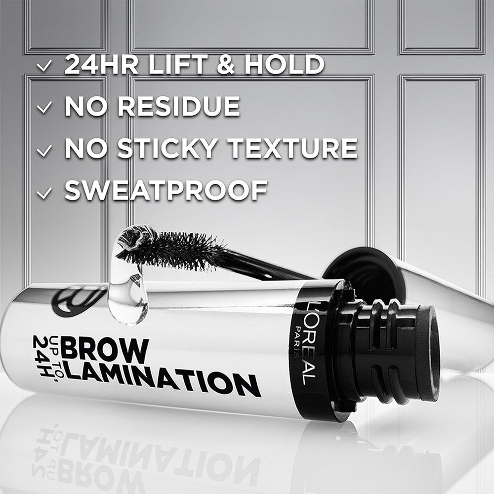 L'ORÉAL PARIS Infallible Up To 24H Wear Brow Lamination, Transparent, 0.16 fl oz-071249685877-LR-354579-3-LR eShop