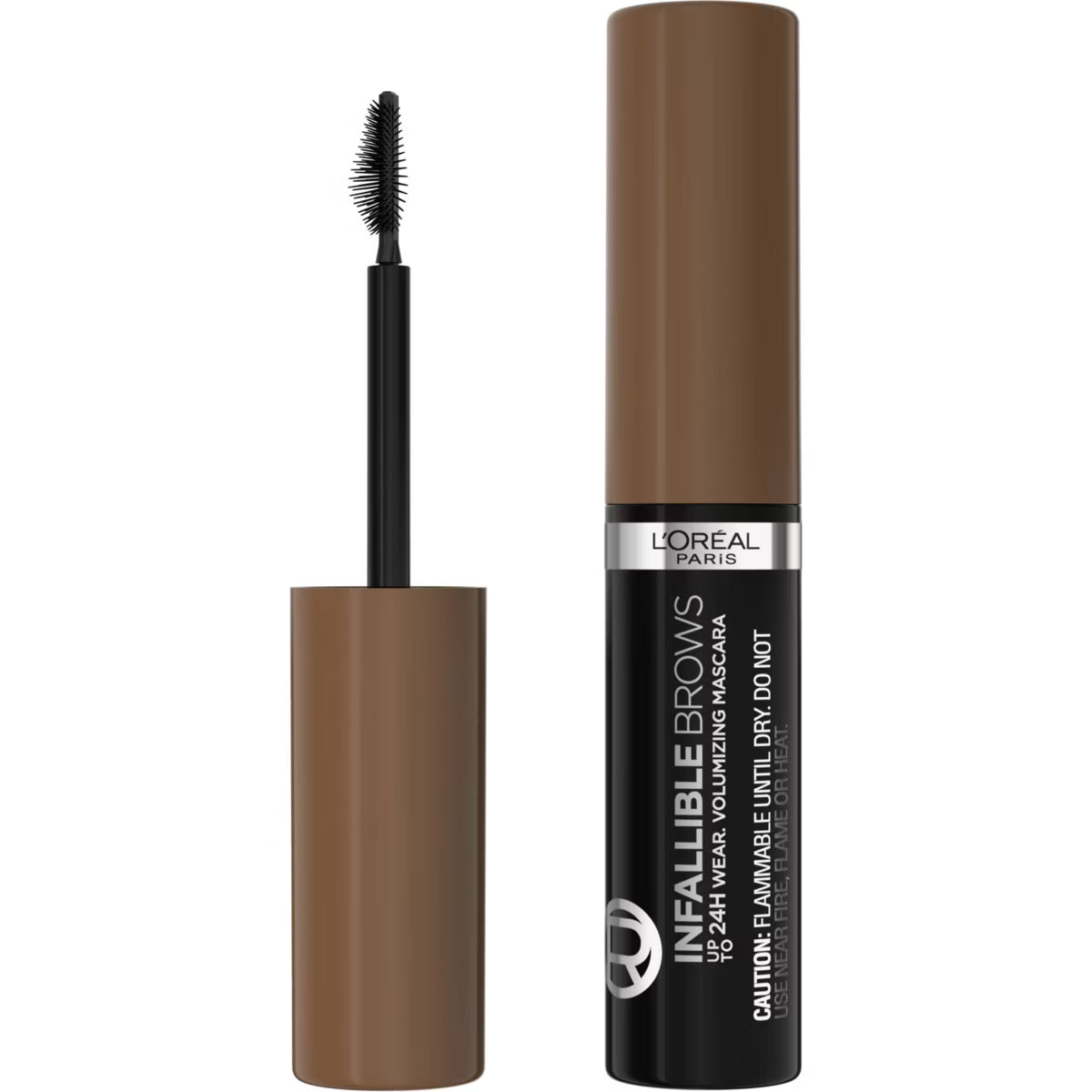 L'ORÉAL PARIS Infallible Volumizing 24H Wear Brow Mascara, 006 Light Brunette, 0.13 fl oz-071249675854-LR-349412-2-LR eShop