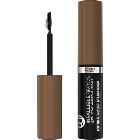 L'ORÉAL PARIS Infallible Volumizing 24H Wear Brow Mascara, 006 Light Brunette, 0.13 fl oz-071249675854-LR-349412-2-LR eShop
