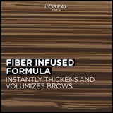 L'ORÉAL PARIS Infallible Volumizing 24H Wear Brow Mascara, 006 Light Brunette, 0.13 fl oz-071249675854-LR-349412-6-LR eShop