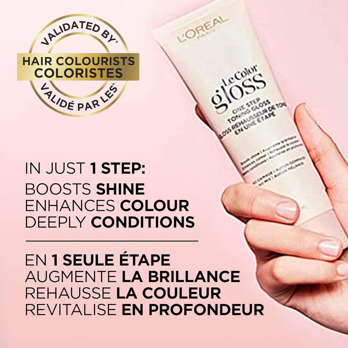 L'ORÉAL PARIS Le Color One Step Toning Hair Gloss - Clear-071249409800-LR-361832-6-LR eShop