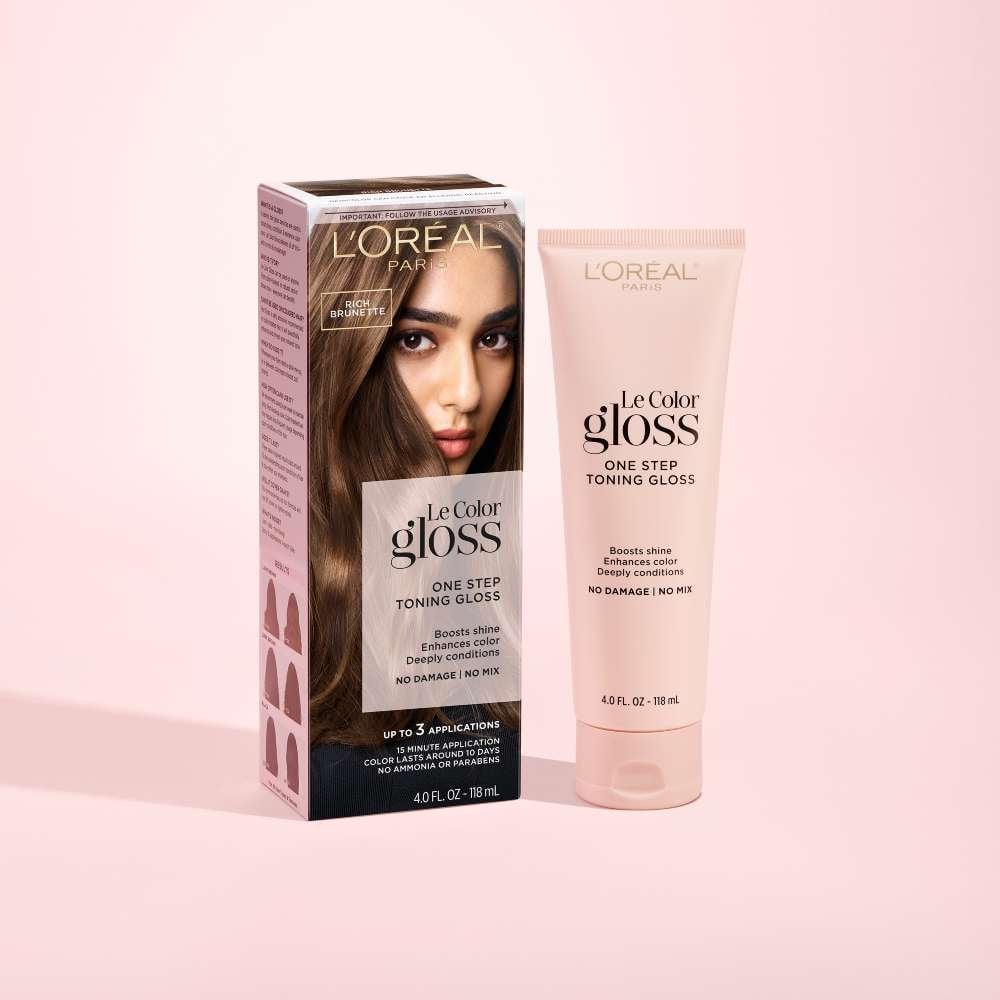 L'ORÉAL PARIS Le Color One Step Toning Hair Gloss - Rich Brunette-071249409787-LR-361831-4-LR eShop