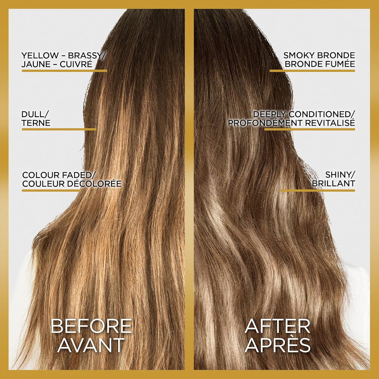 L'ORÉAL PARIS Le Color One Step Toning Hair Gloss - Smoky Bronde, 4 oz-071249642269-LR-361828-2-LR eShop