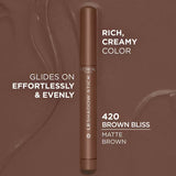 L'ORÉAL PARIS Le Shadow Stick Blendable Cream Eyeshadow Stick, 420 Brown Bliss, 0.049 oz-071249689387-LR-354600-5-LR eShop
