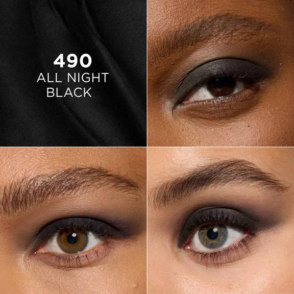 L'ORÉAL PARIS Le Shadow Stick Blendable Cream Eyeshadow Stick, 490 All Night Black, 0.049 oz-071249700242-LR-358158-6-LR eShop