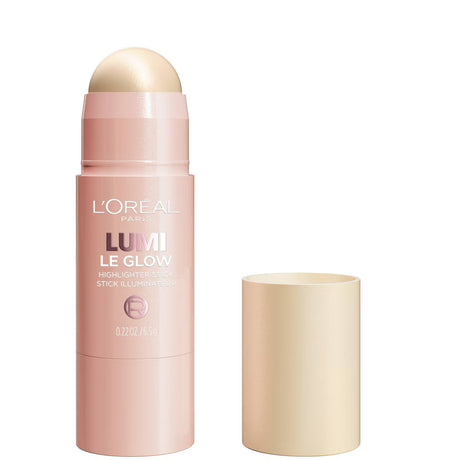 L'ORÉAL PARIS Lumi Le Glass Highlighter Stick, 635 Glowy Golden Couture, 0.17 oz-071249693469-LR-356362-1-LR eShop